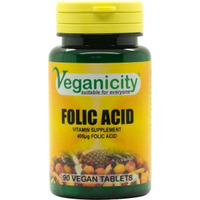 Vegan Folic Acid 400µg Tablets πpe; Vegan Supplement Store πpe; FREE Shipping