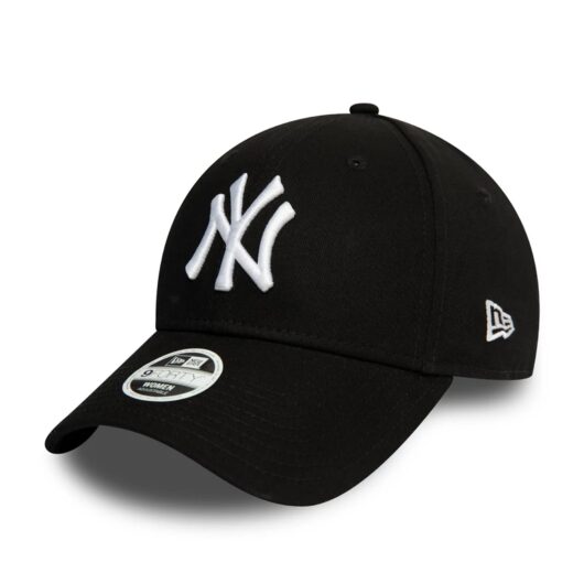 New York Yankees Essential Womens Black 9FORTY Cap New Era Cap adult female