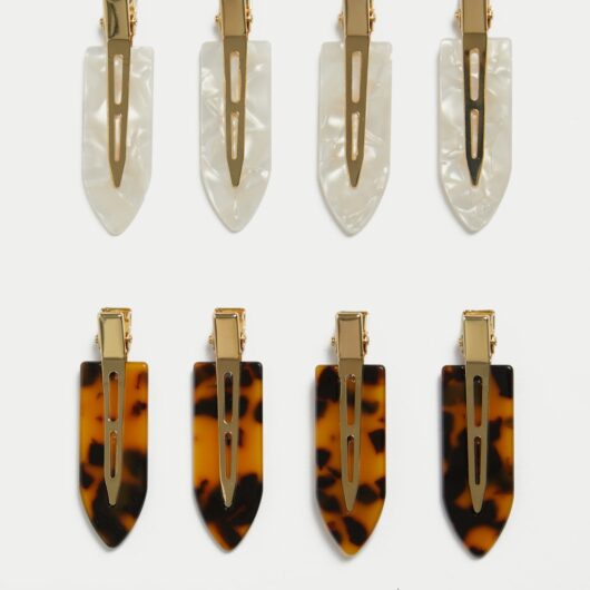 Bloom Accessories Set of Eight No Crease Hair Clips