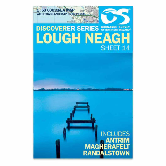 Craghoppers Map of Lough Neagh: Osni Discoverer 14